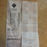 Shopping Receipts